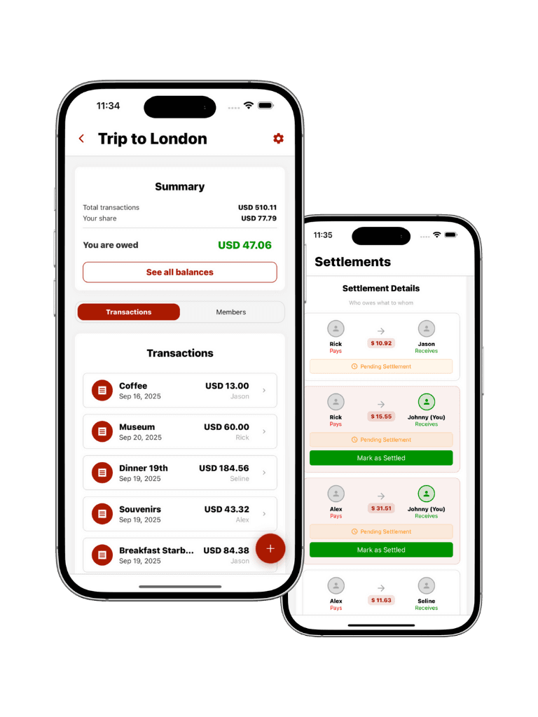 Splitter Bro App Screenshot